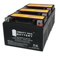 Mighty Max Battery YTX4L-BS SLA Battery Replacement for ATV Motorcycle SYM50 - 3PK MAX3888334